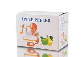 创意家居新奇特 苹果刀削皮器引领厨房实用美学新潮流